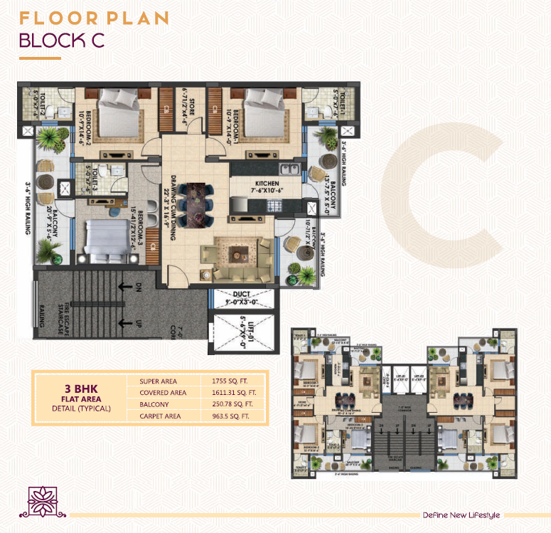 Block C - Luxury 1