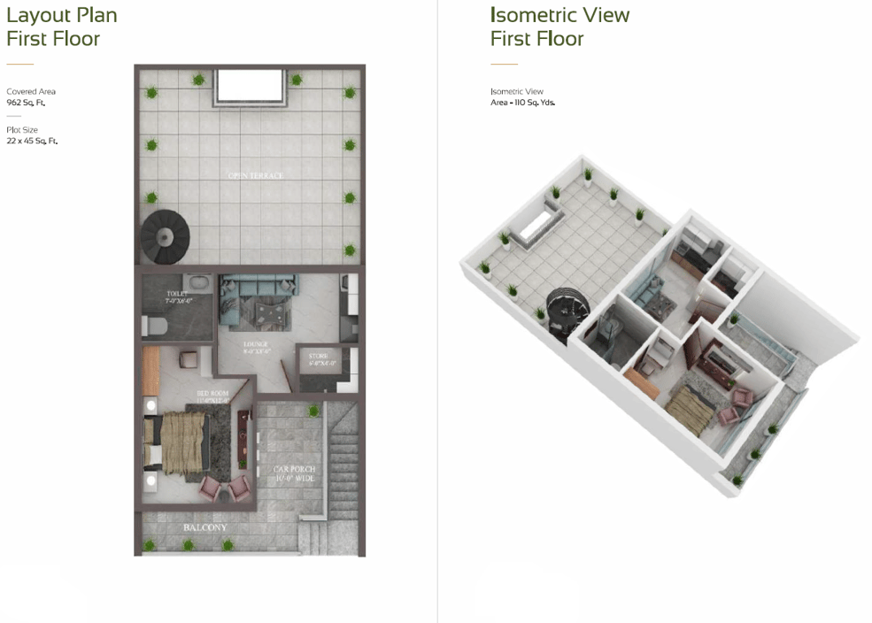 Sylvan Villas- First Floor