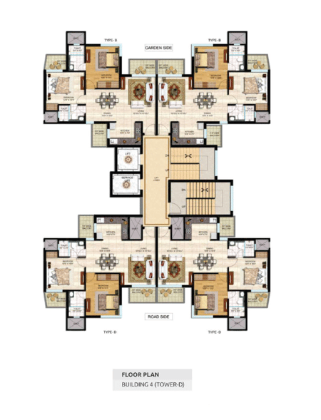 Tower D Floor Plan